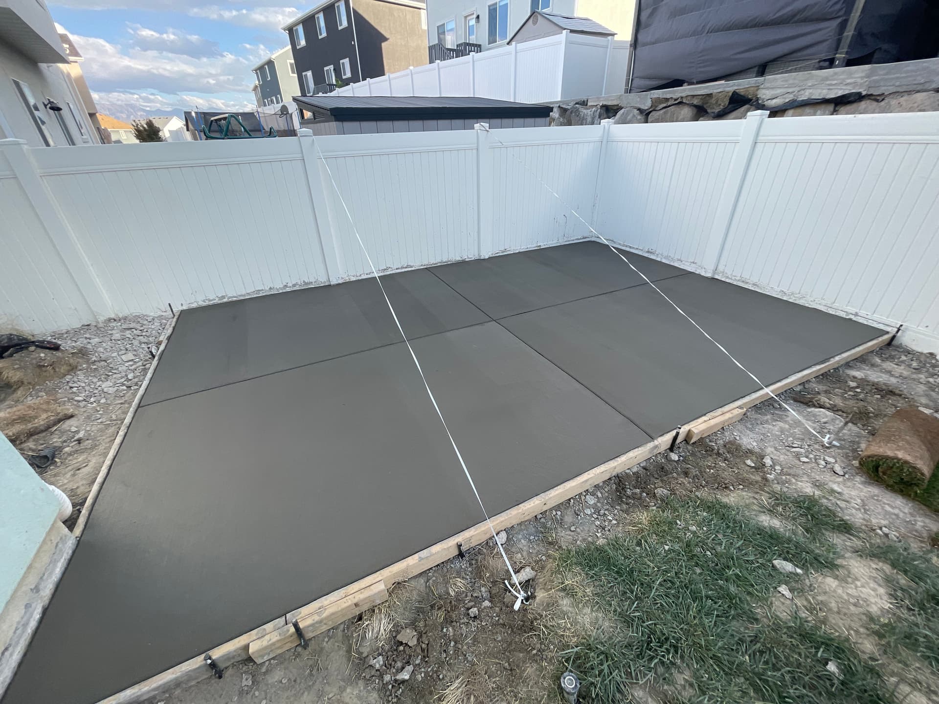 Concrete Patio Installation in Eagle Mountain