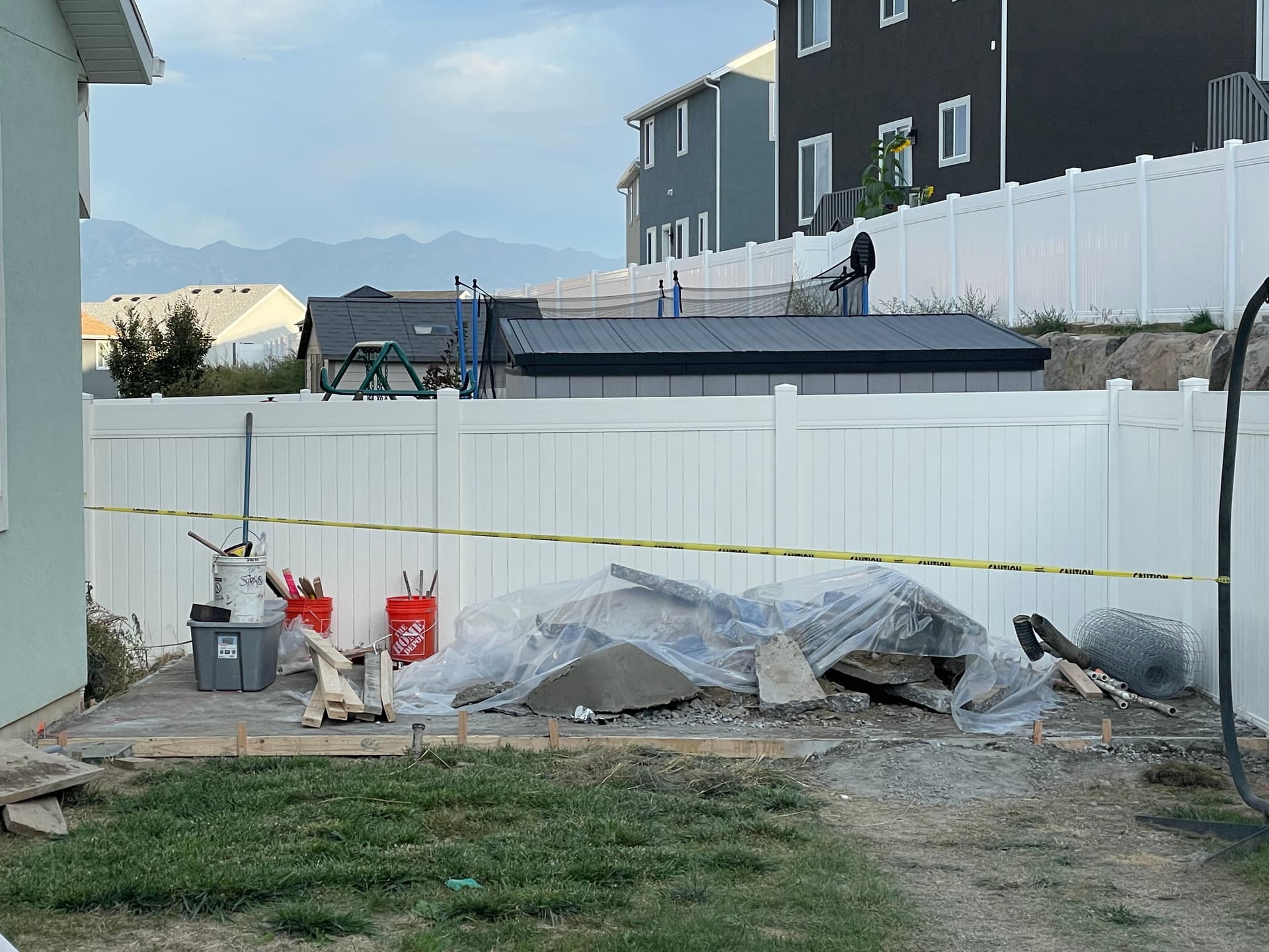 Concrete Patio Installation in Eagle Mountain