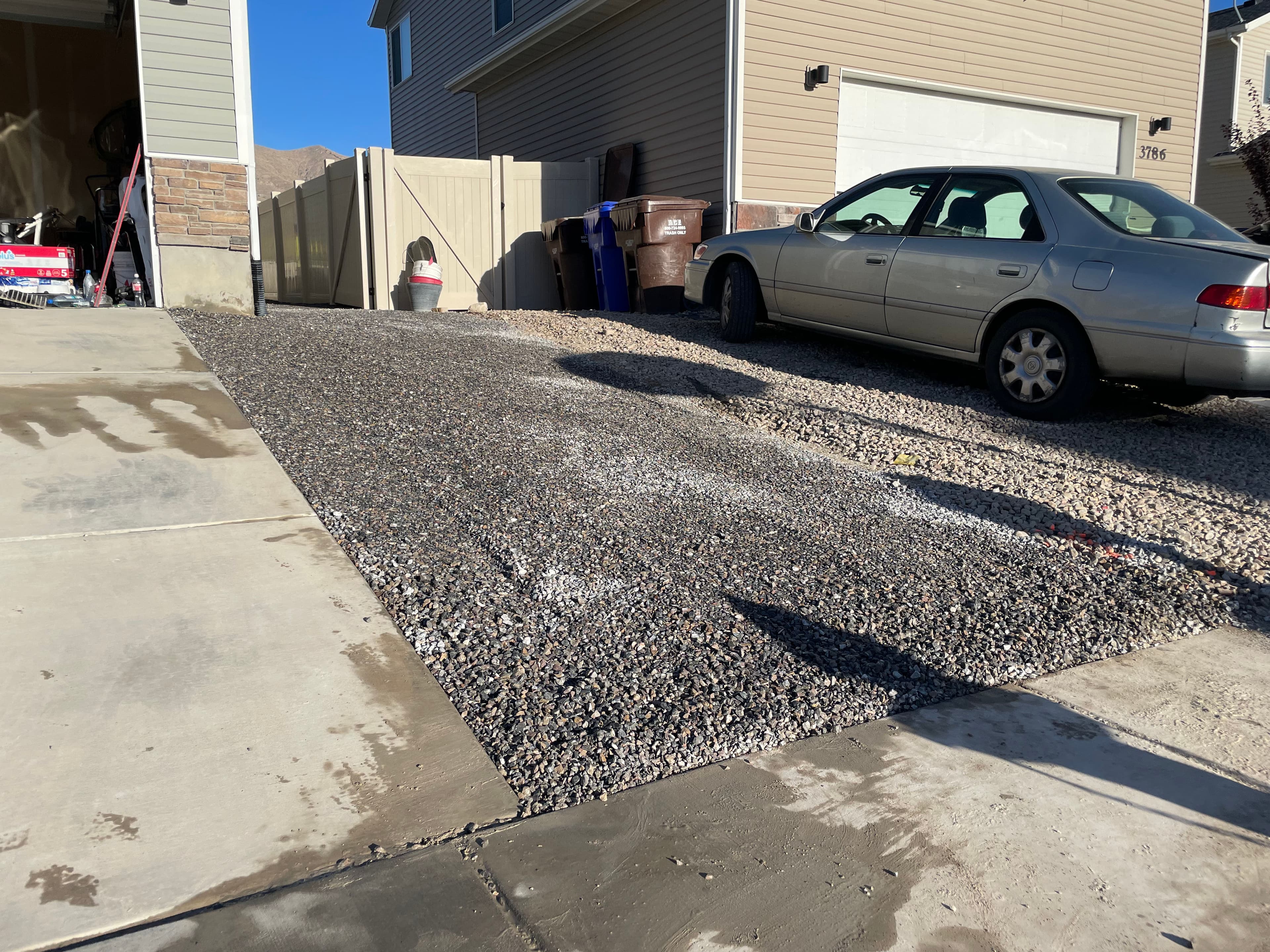 Project Gravel Driveway + Side Yard Installation Project in Eagle Mountain image