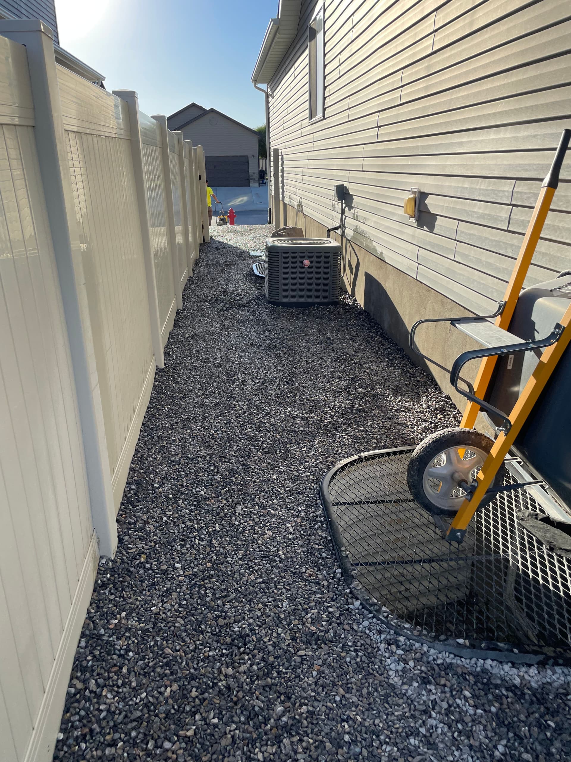 Gallery photos for Gravel Driveway + Side Yard Installation Project in Eagle Mountain: Image #4