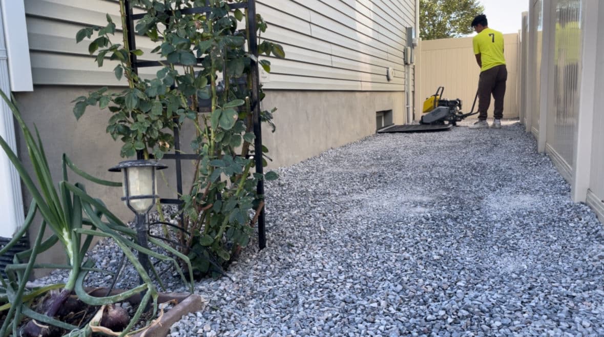 Gallery photos for Gravel Driveway + Side Yard Installation Project in Eagle Mountain: Image #8