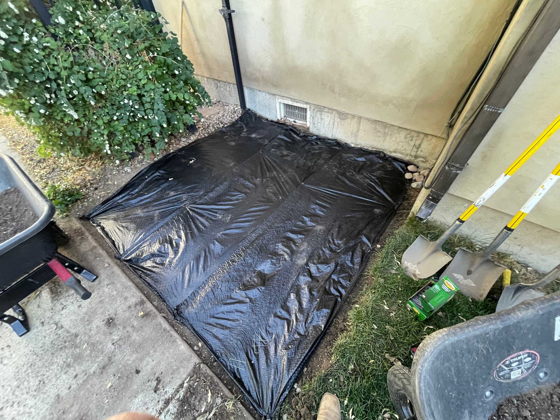 Gallery photos for Grassy Area Transformed into Elegant Rock & Paver Path: Image #6