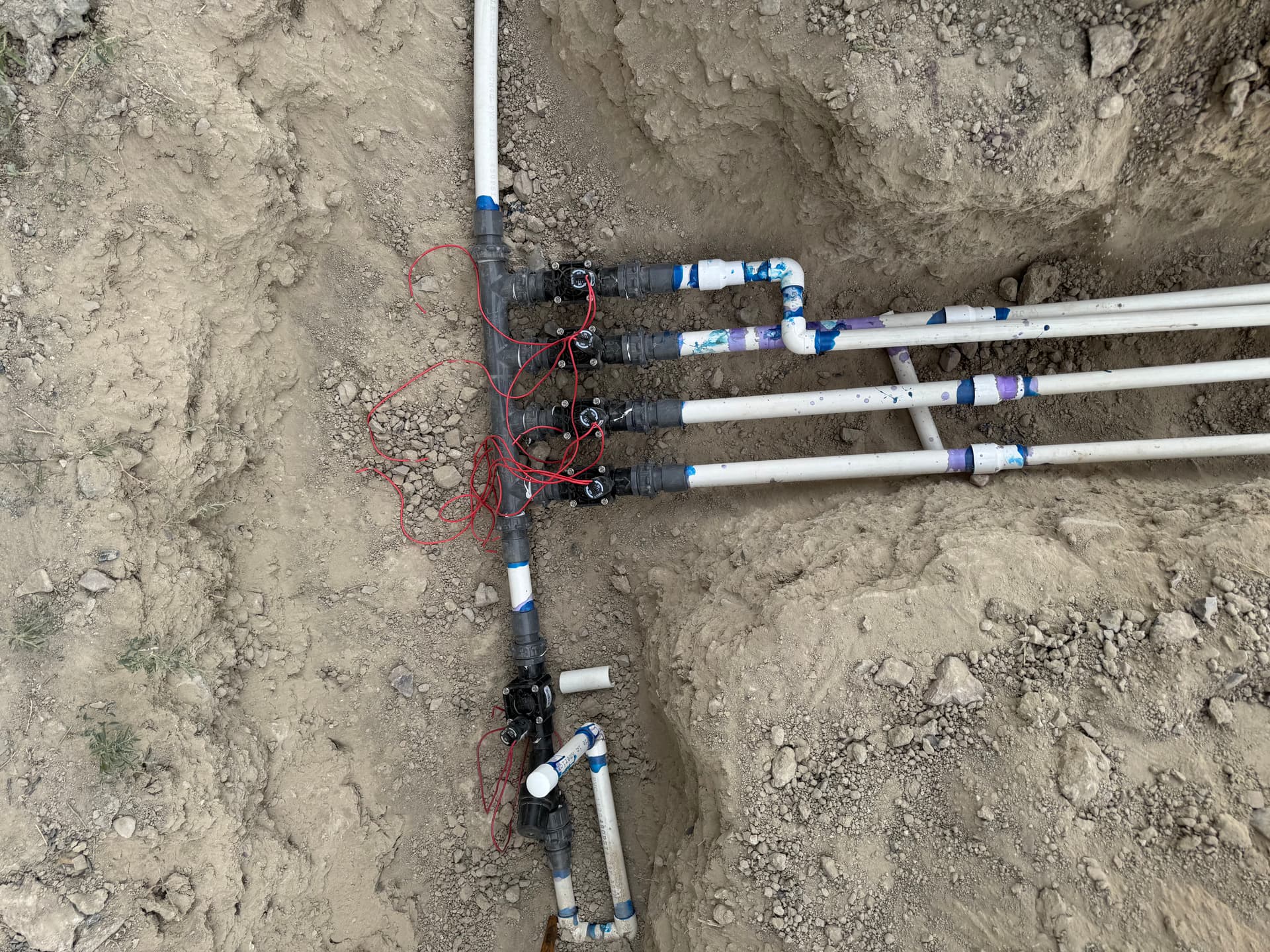 High-Quality Sprinkler System Installation + Seeding