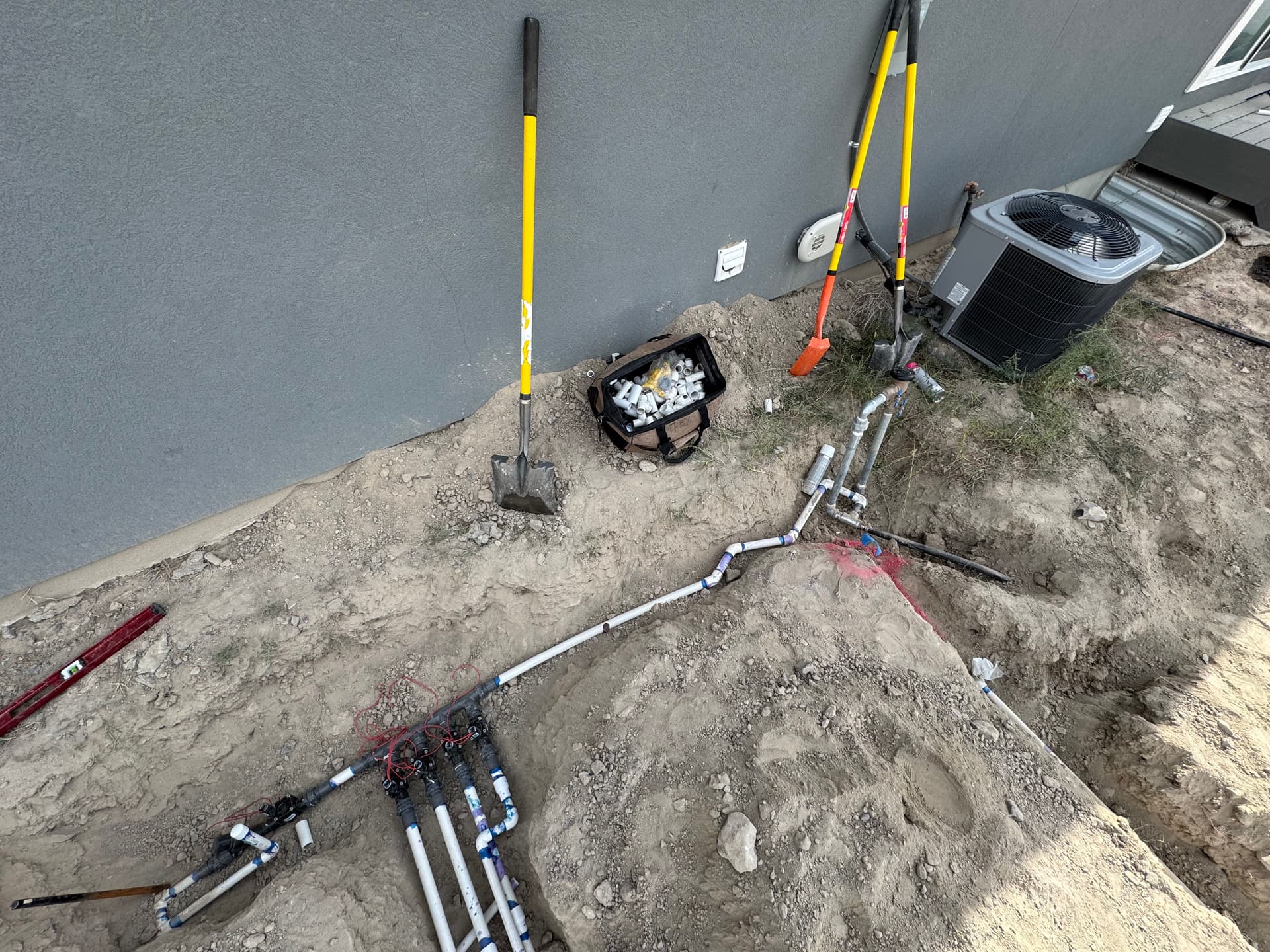 Gallery photos for High-Quality Sprinkler System Installation + Seeding: Image #4