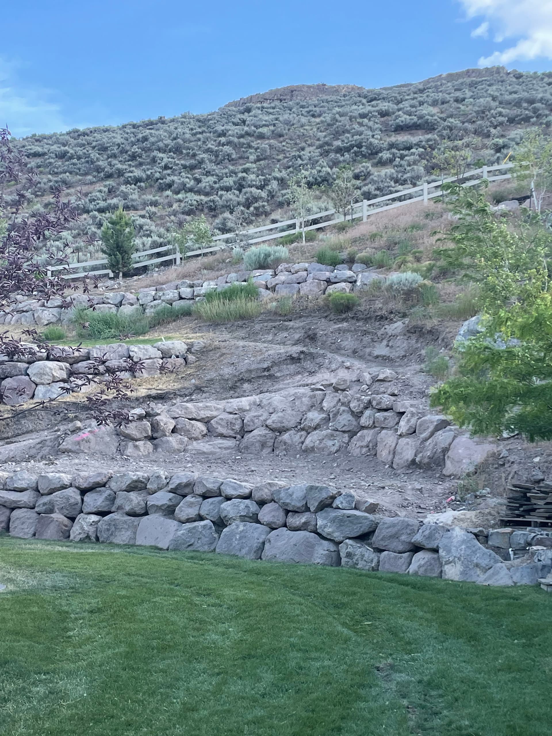 Gallery photos for Excavation and Land Clearing for a Hillside in Saratoga Springs: Image #5
