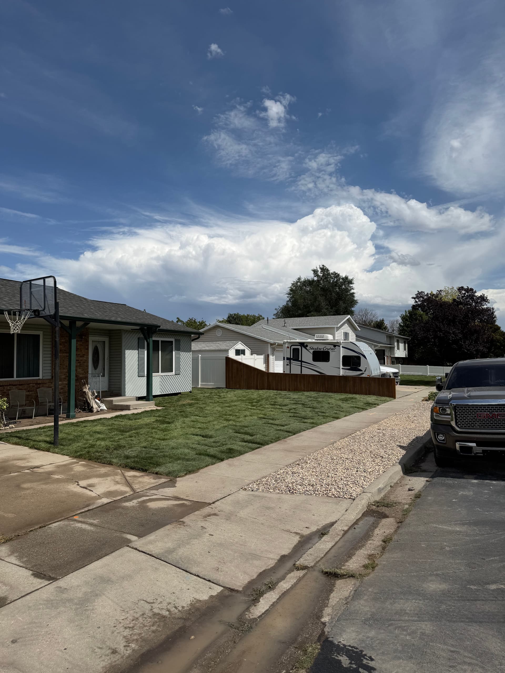Gallery photos for Full Front Yard Install With Sod Irrigation and Gravel in West Valley City: Image #2