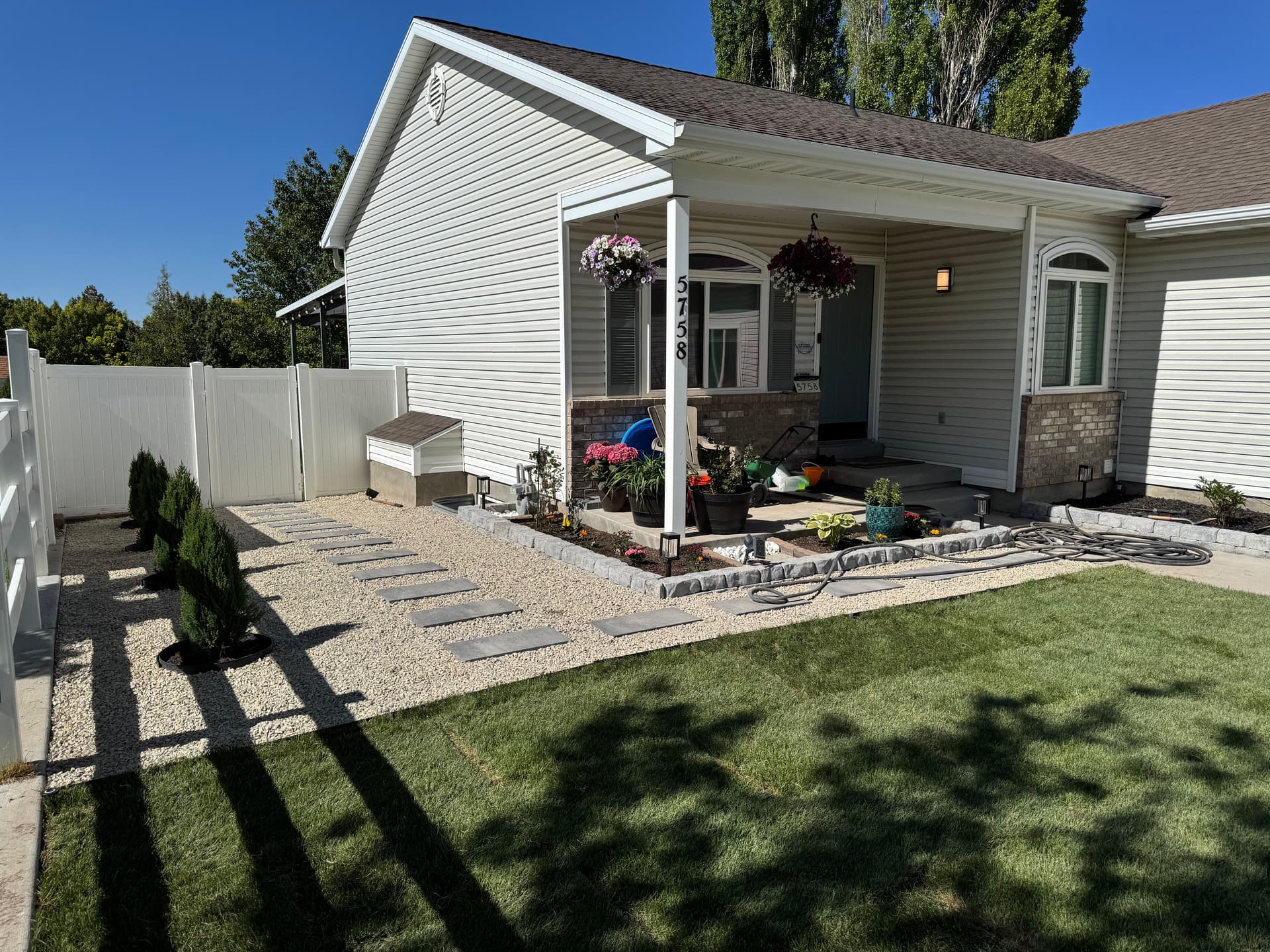 Complete Front Yard Landscape Overhaul in Herriman