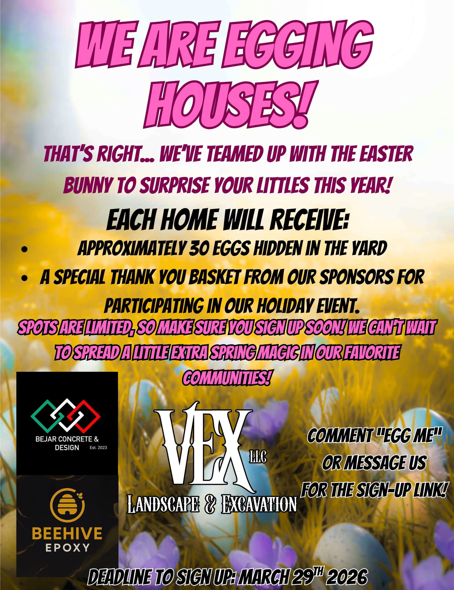 Gallery photos for VEX Landscape Spread Easter Joy by Egging Homes in the Community: Image #8