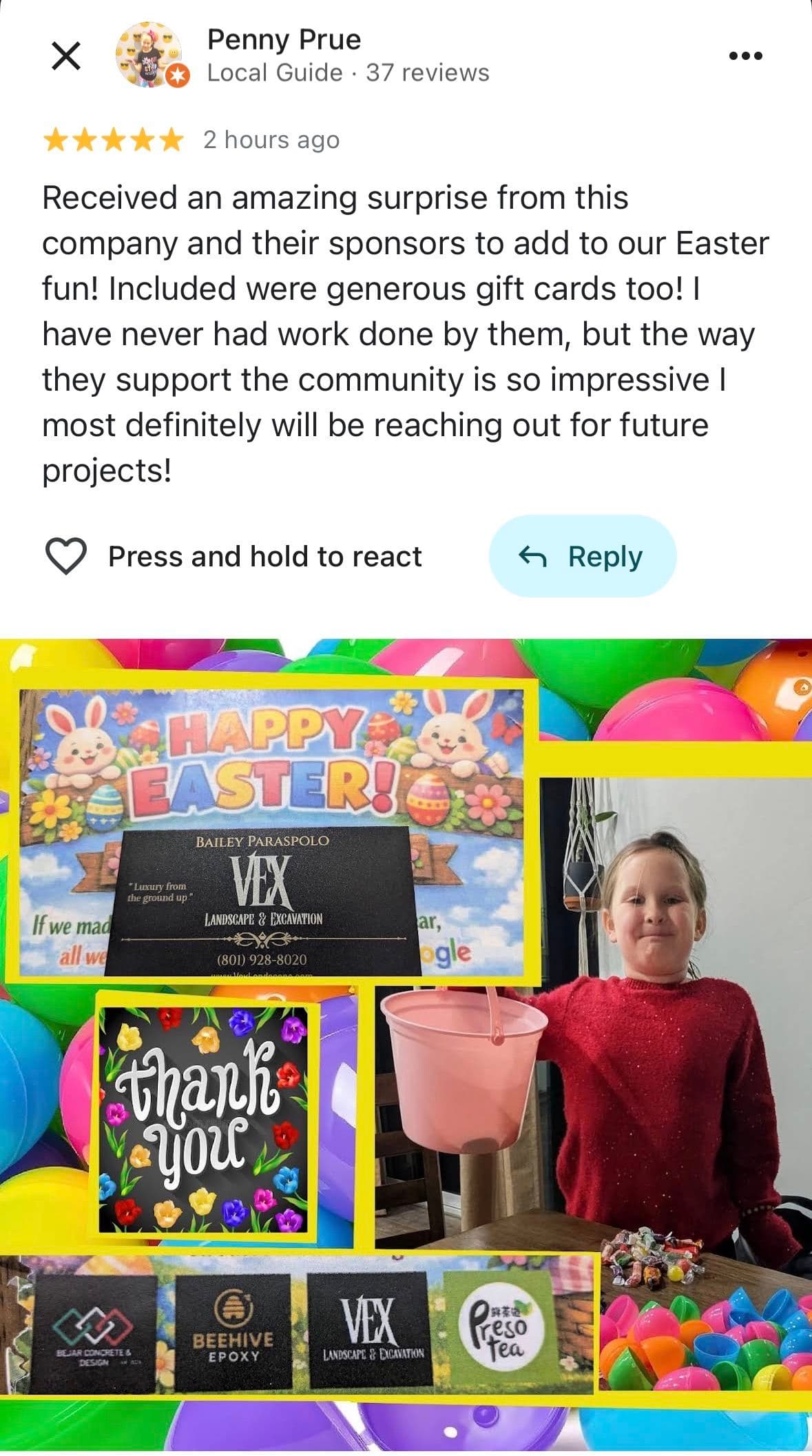 VEX Landscape Spread Easter Joy by Egging Homes in the Community image