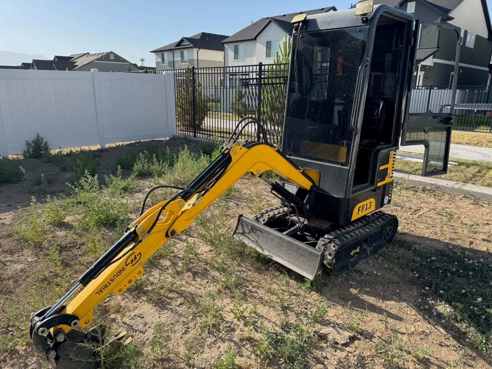 Project Efficient Backyard Transformations with Mini Excavator image