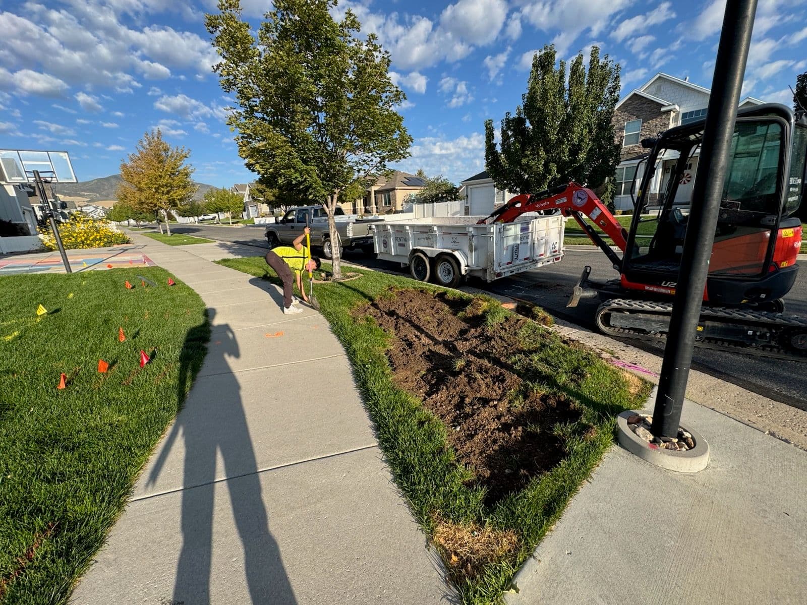 Project Transforming Local Landscapes with Expert Sod Installation image