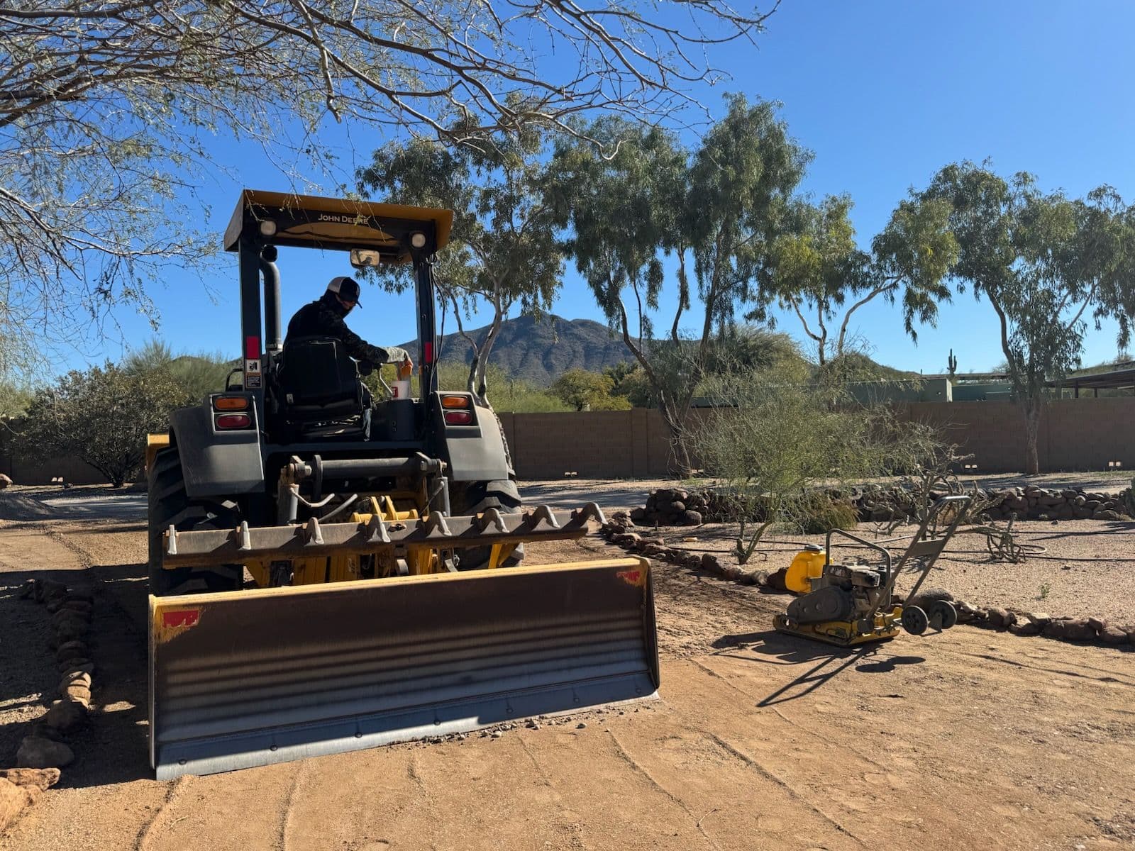 Gravel Driveway Base Compaction by VEX Landscape & Excavation LLC