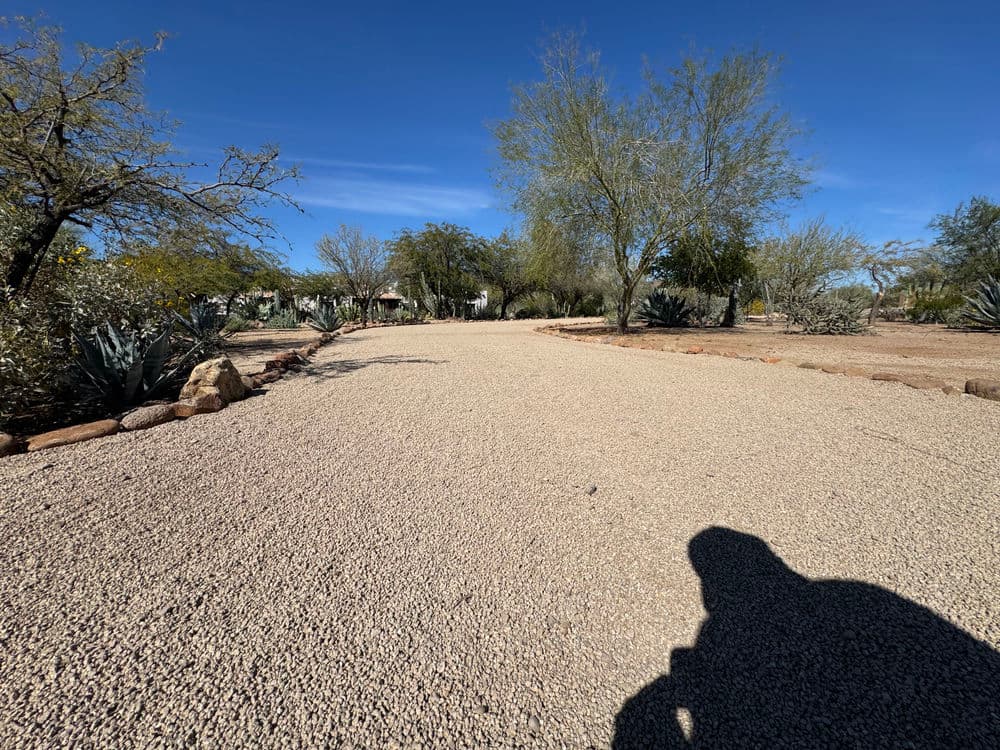 Rural Driveway Transformation in Cave Creek