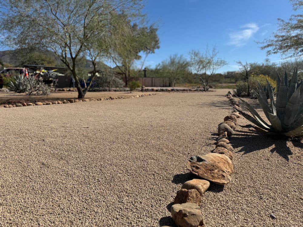 Rural Driveway Transformation in Cave Creek