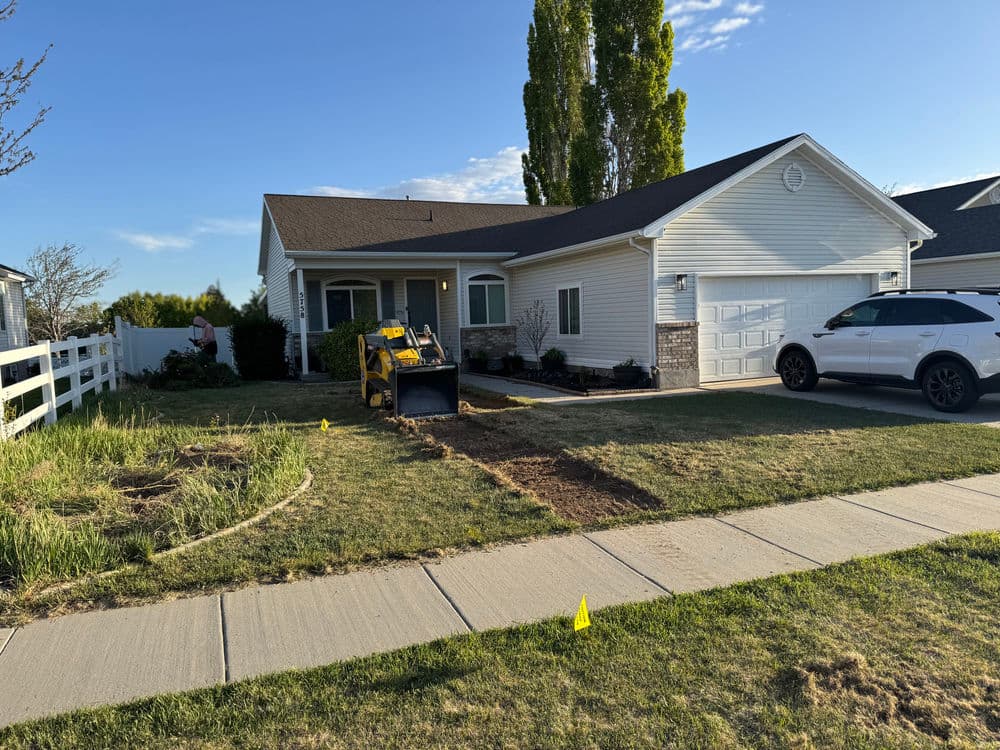Gallery photos for Sod Removal, Sprinkler Repair and Grading in Herriman: Image #2