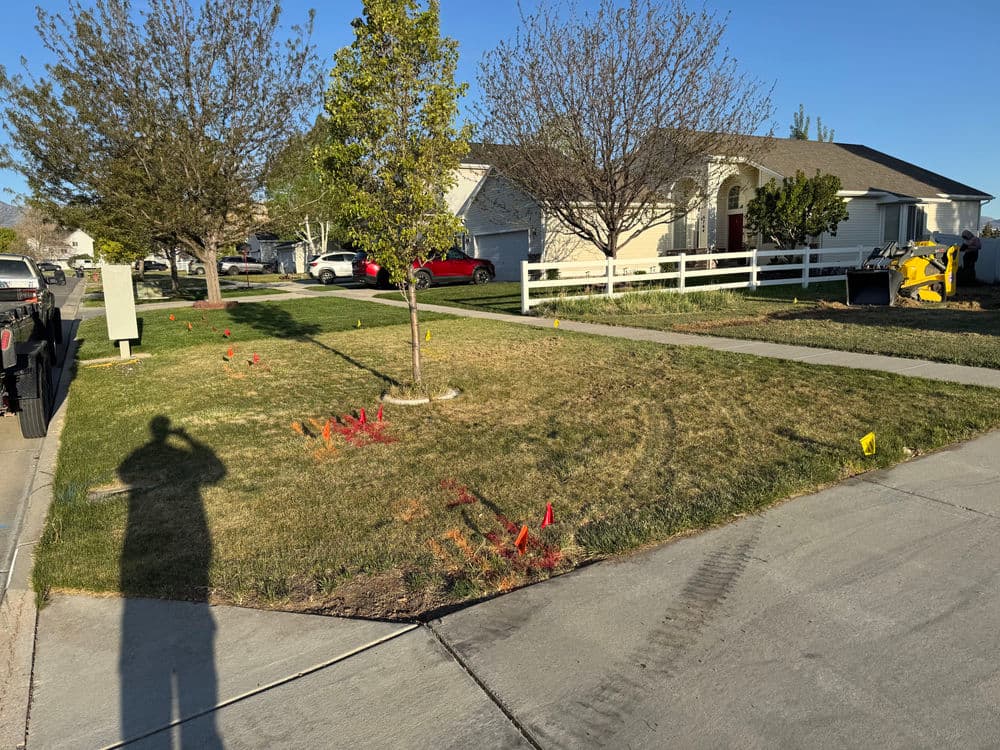 Gallery photos for Sod Removal, Sprinkler Repair and Grading in Herriman: Image #1