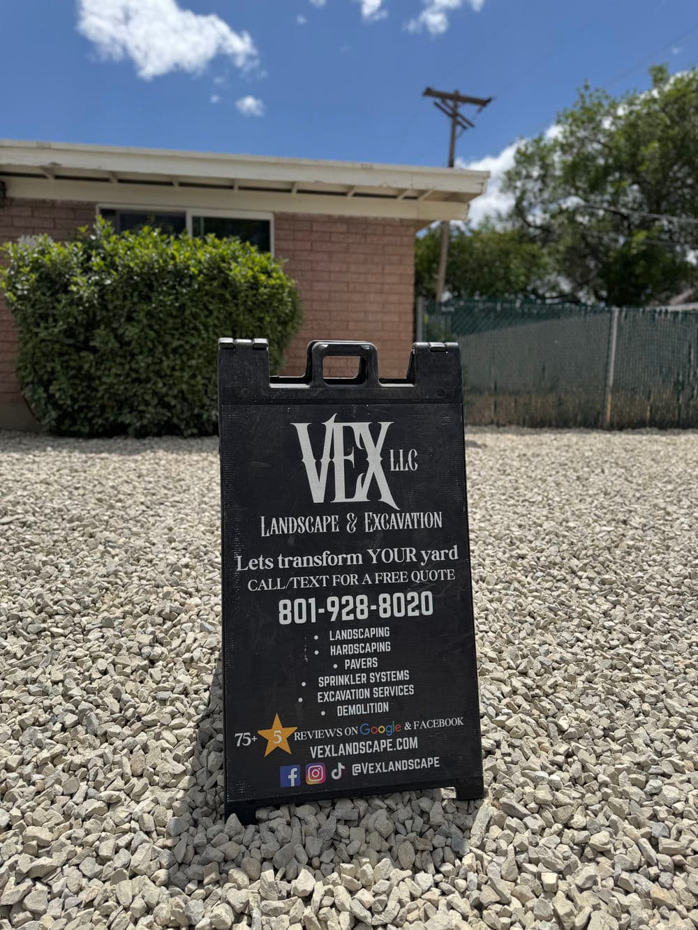 Gallery photos for Full Xeriscape Rock Install in West Valley City: Image #7