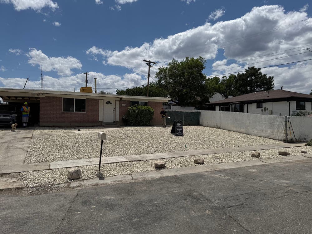 Gallery photos for Full Xeriscape Rock Install in West Valley City: Image #4